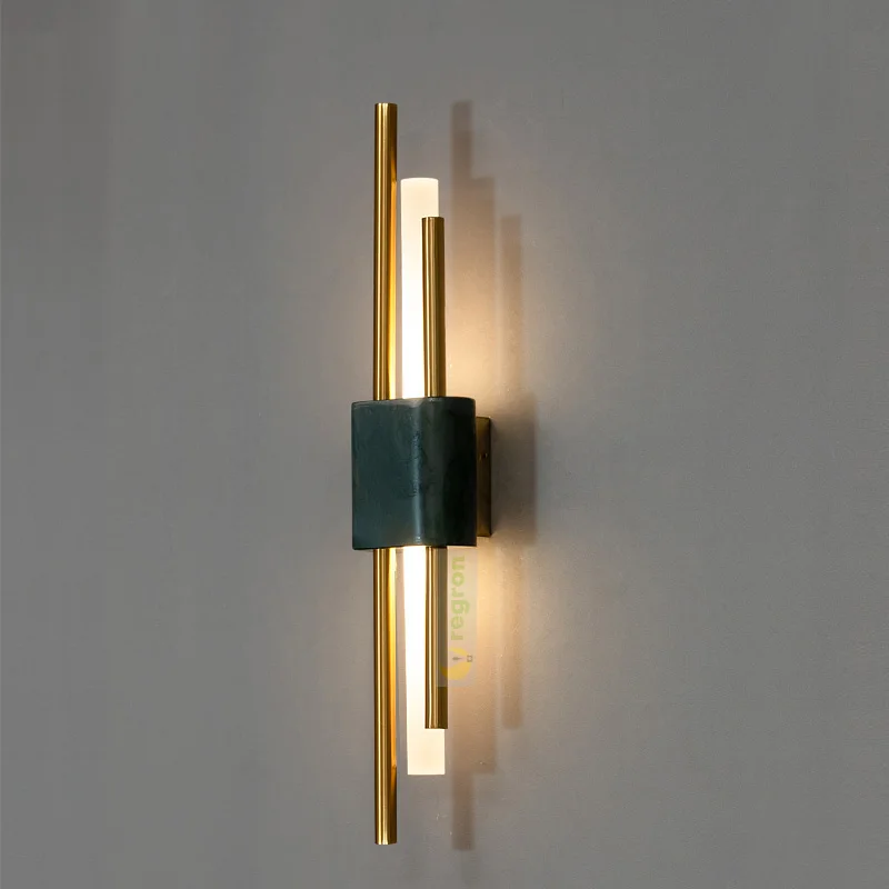 Современный светодиодный настенный светильник s роскошный длинный для отеля