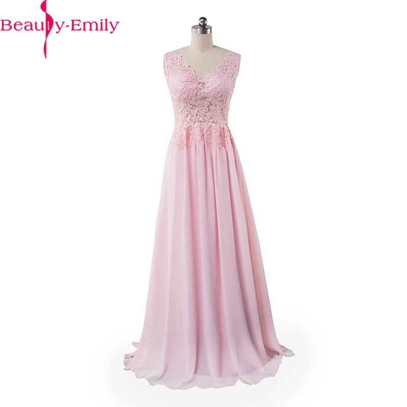 Шифоновые вечерние платья до пола с V образным вырезом и кружевом|evening dress|evening dress