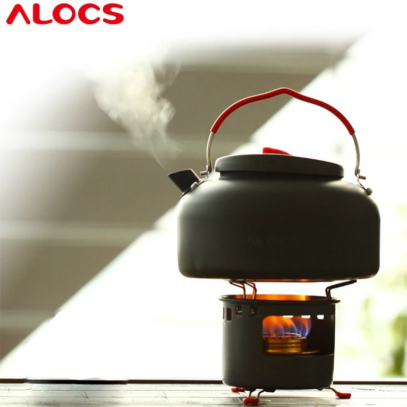 ALOCS компактная мини-безопасная Сверхлегкая горелка спиртовой плиты с