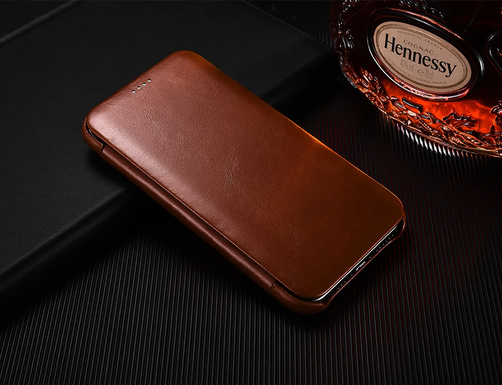 ICARER чехол из натуральной кожи для iPhone 11/Pro/Max роскошный флип-чехол для Apple iPhone 11 Pro Max чехол s