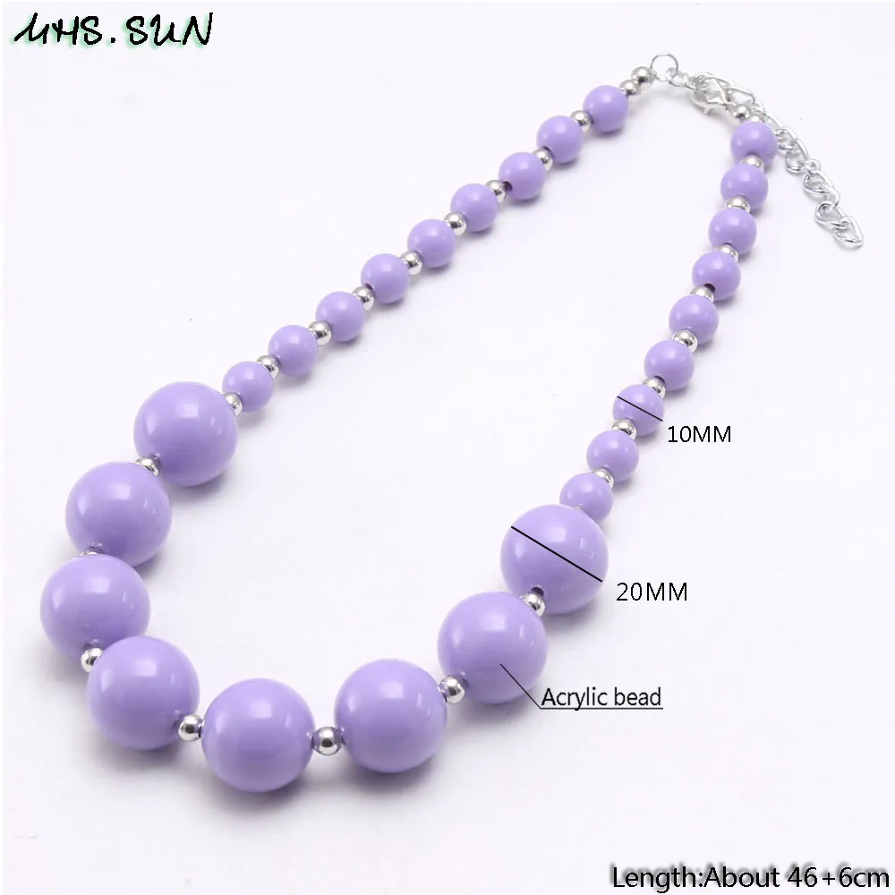 MHS.SUN весеннее детское ожерелье ручной работы из бисера Модное чокер ювелирные