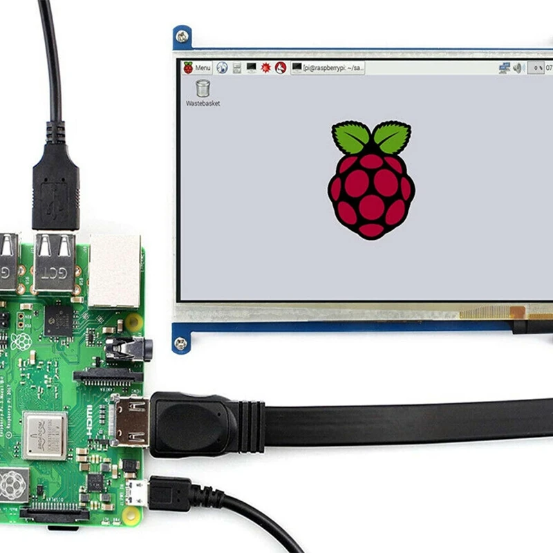 

Waveshare 7Inch HDMI LCD (B) Capacitive Press Screen 800x480 for Raspberry Pi Support Windows10/8.1/8/7