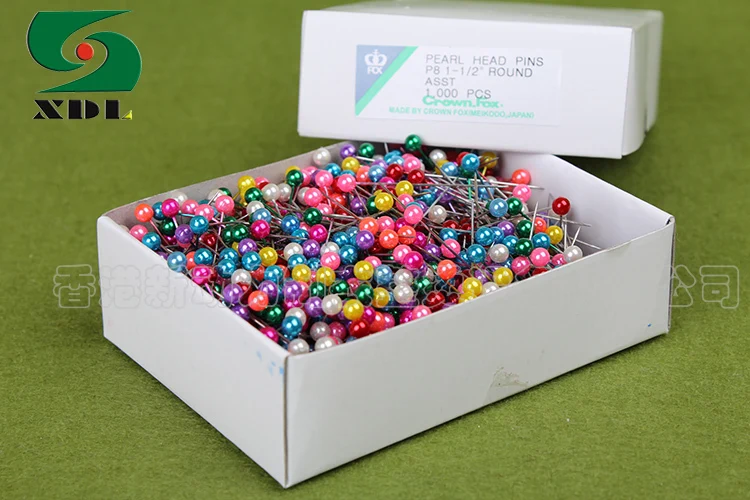 100 шт. Корона лиса Dressmaking разноцветная круглая голова искусственный жемчуг