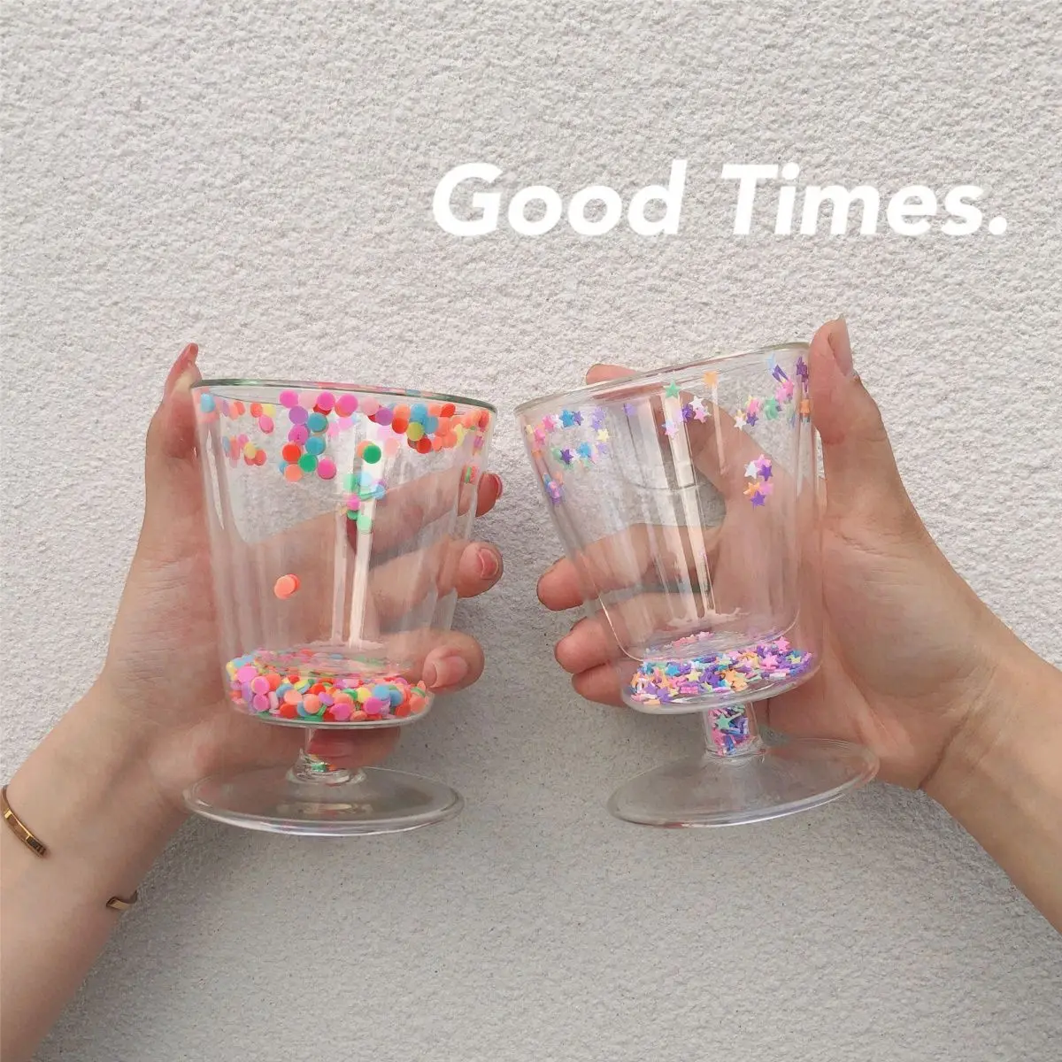 

Nordic Ins Glass Goblet Coffee Cup Drinkware Wedding Wine Whiskey Beer Water Glasss Drinking Transparent Cute Glass Cup