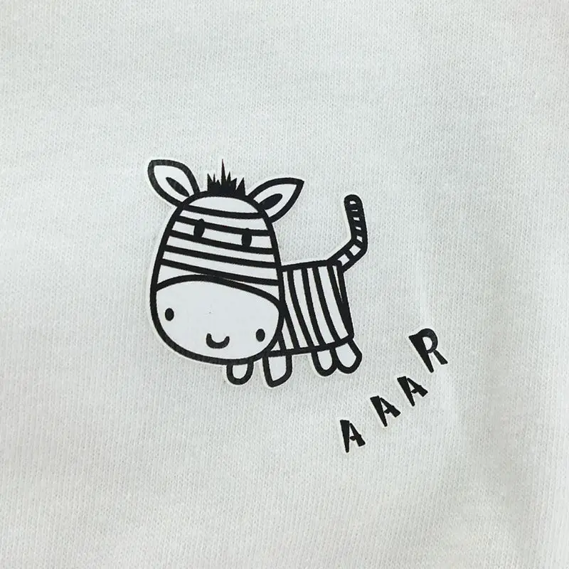 

Student Puberty Girls Cotton Training Bra Cartoon Zebra Printed Spaghetti Strap Underwear Single Layer Wireless Brassiere 7-15 Y