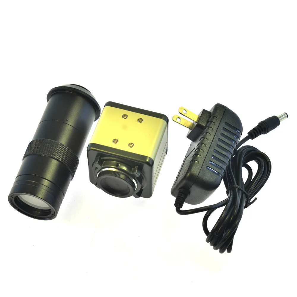

High-definition Sony 800 TV line BNC microscope industrial camera + 100-time lens package