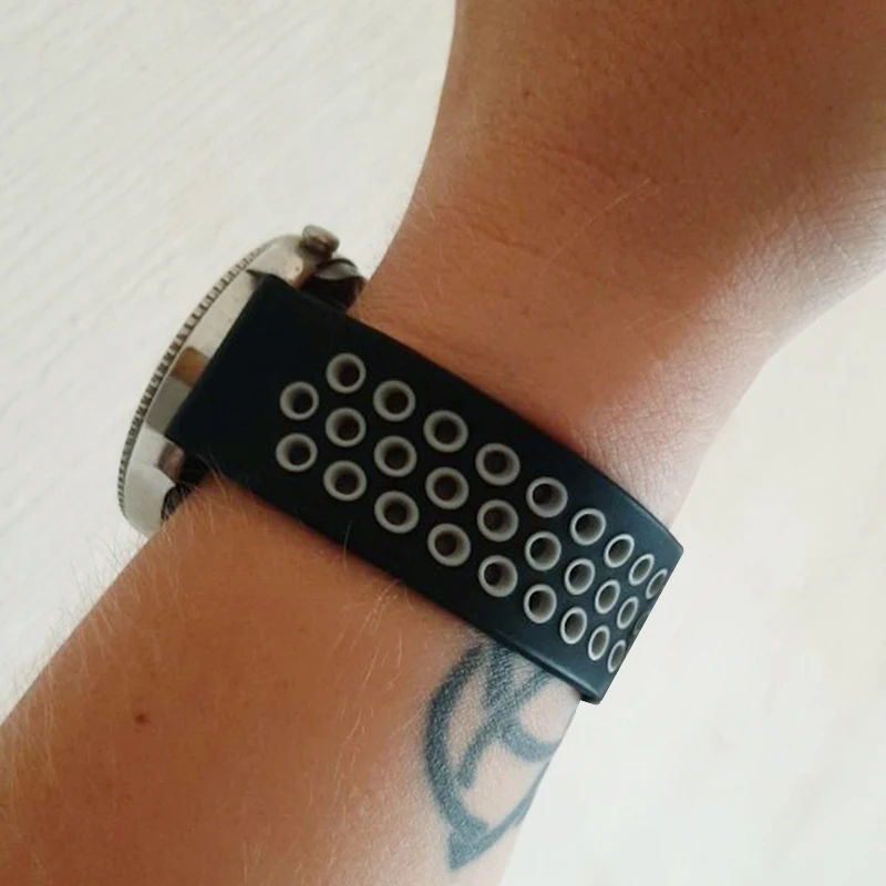 

Excellent 20mm Strap for Garmin vivomove Luxe style HR vivoactive 3 music 245 645 venu 22mm band for Vivoactive 4 Accessories