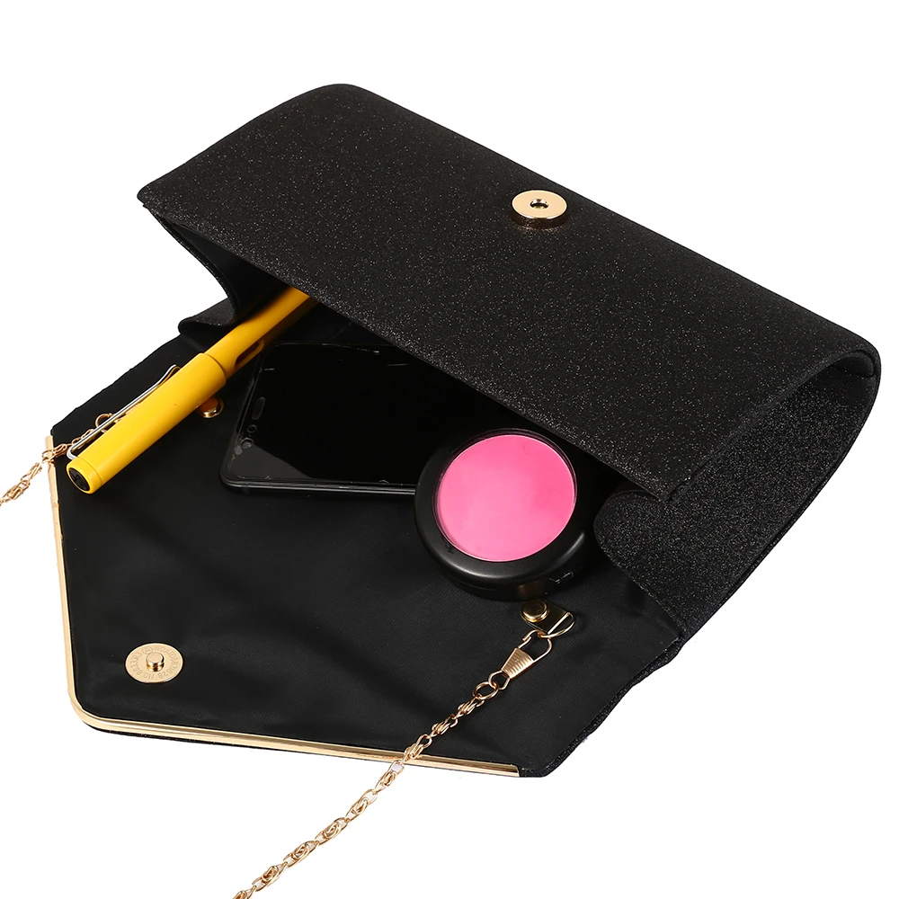 Хит роскошный блестящий женский кошелек клатч-конверт модные блестящие женские