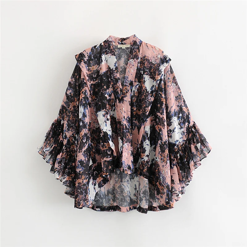 OMIKRON/новый летний женский костюм из двух предметов Повседневная мода v-образный