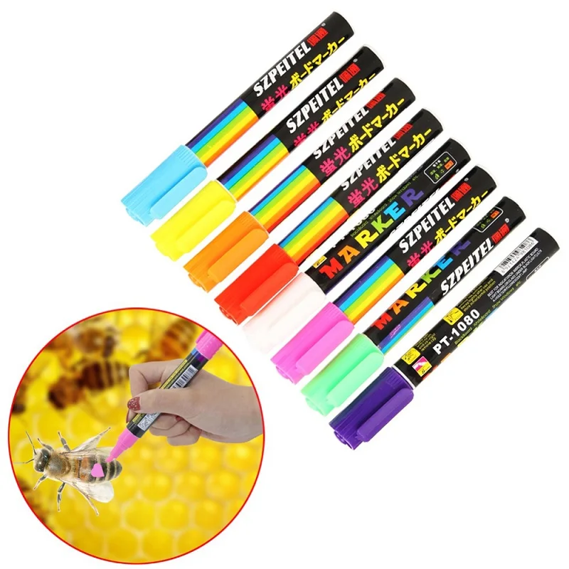 Набор маркеров для маркировки маток Queen Bee пластиковые маркеры Mark инструменты
