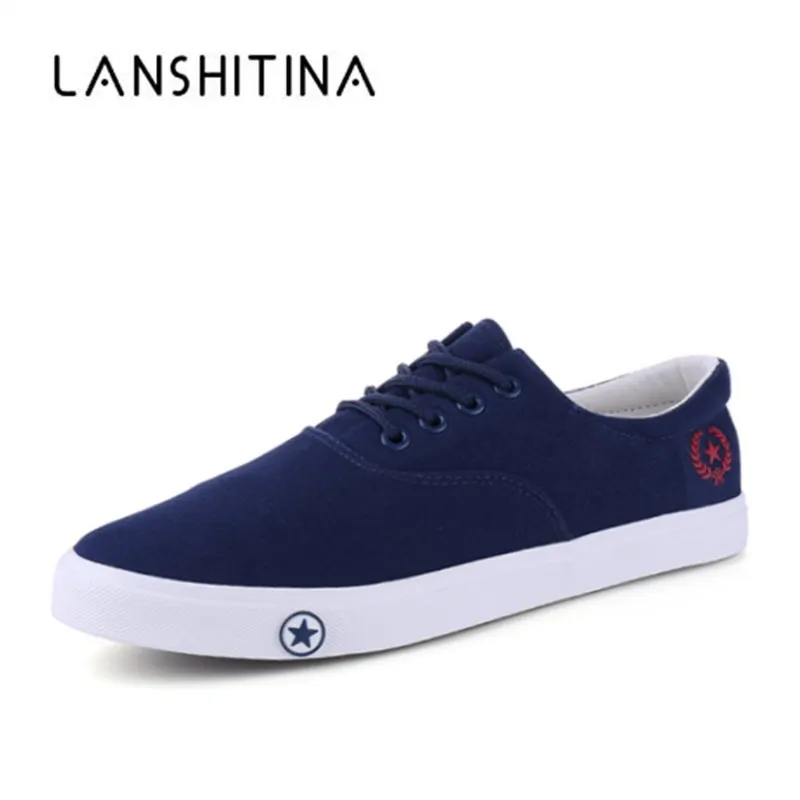 Мужская Вулканизированная обувь Цвет черный белый на плоской подошве Сезон