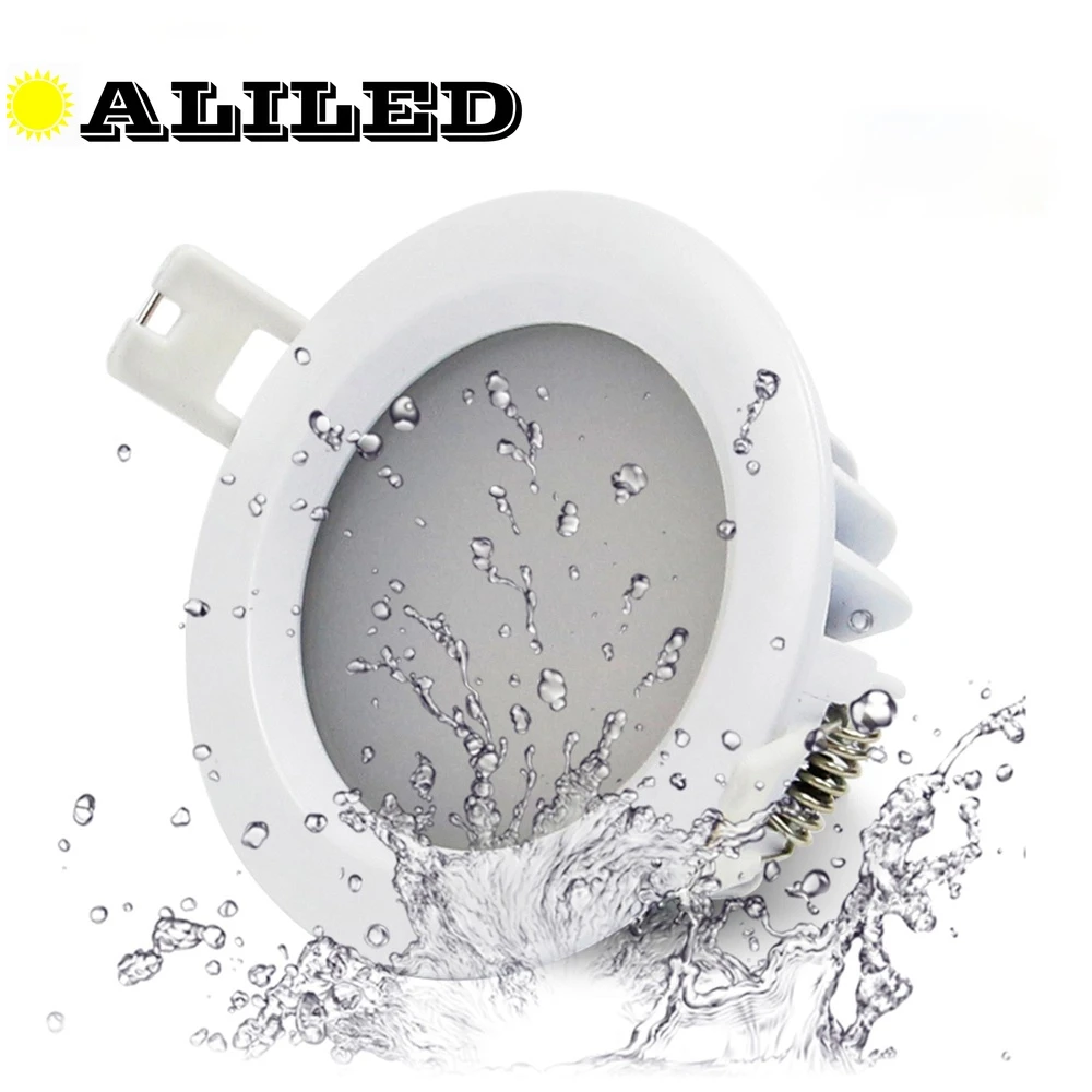 

2 шт. IP65 светодиодный вниз светильник Водонепроницаемый 5 Вт, 7 Вт, 9 Вт, 12 Вт, 15 Вт Светодиодный точечный светильник для Ванная комната Светиль...