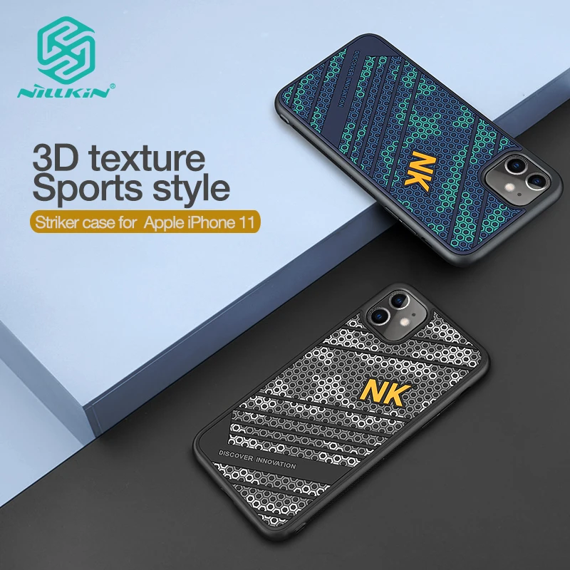 Чехол Nillkin Striker для iPhone 11/11 Pro/11 Pro Max TPU + PC Камуфляжный узор чехол телефона s 11 s|Сумки