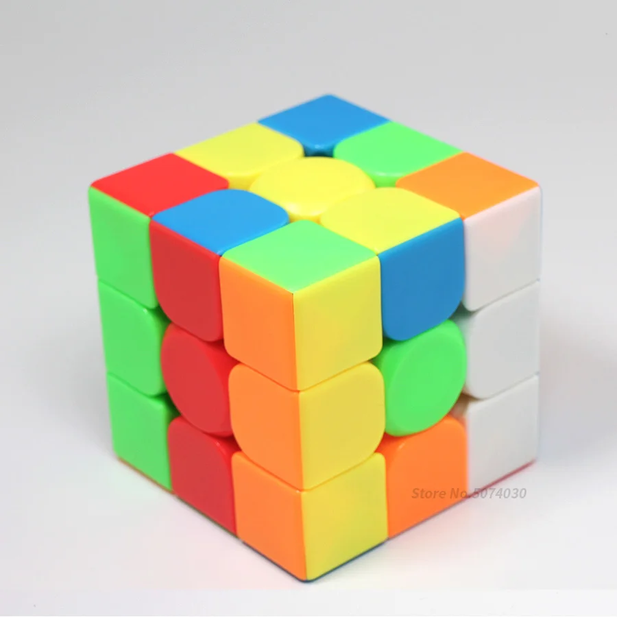 Moyu Meilong 3x3x3 Cube Волшебная головоломка с скоростной скоростью 56 мм Cubo Miagco для