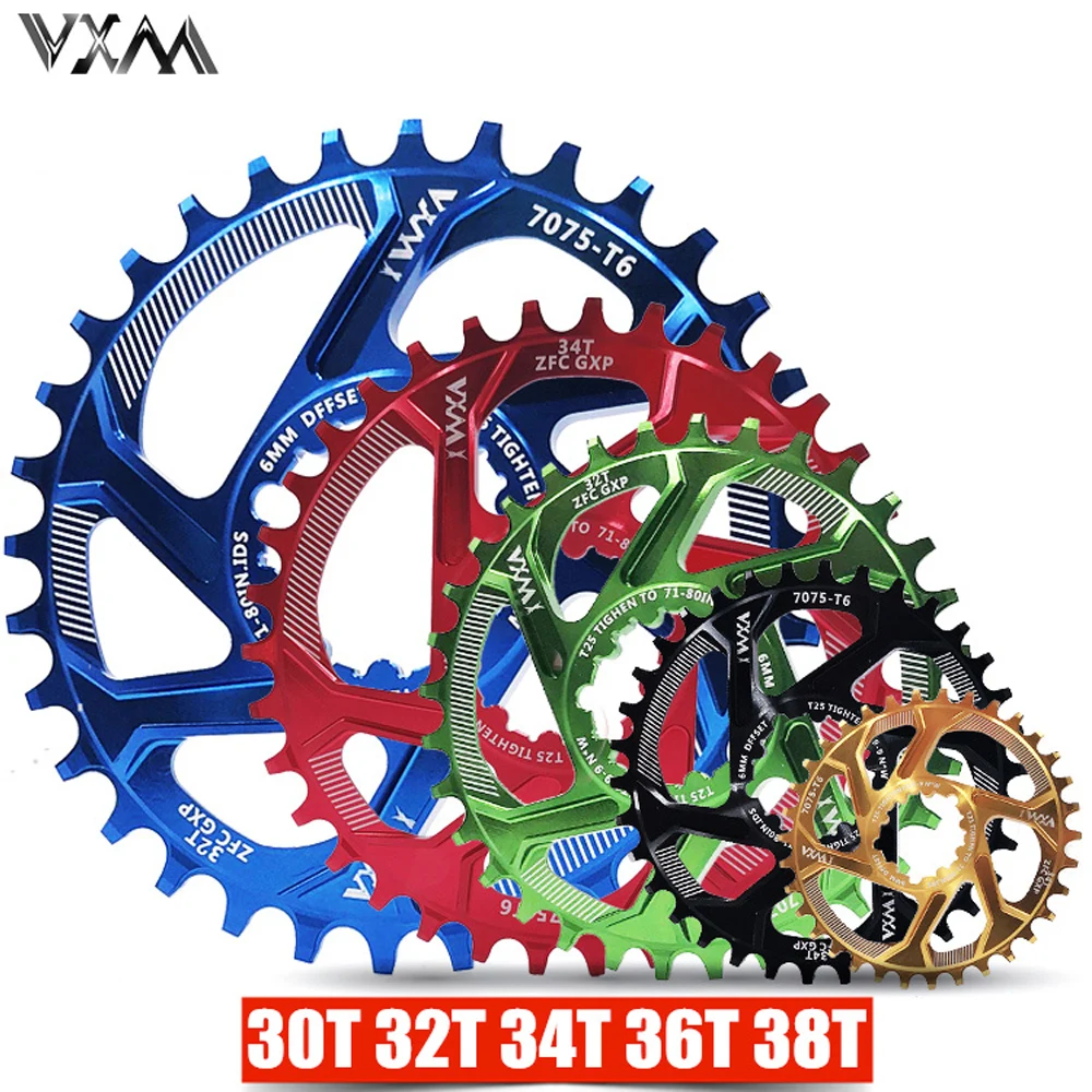 Велосипедная Кривошип VXM MTB GXP с фиксированным механизмом 30T 32T 34T 36T 38T для sram gx xx1 X1 x9