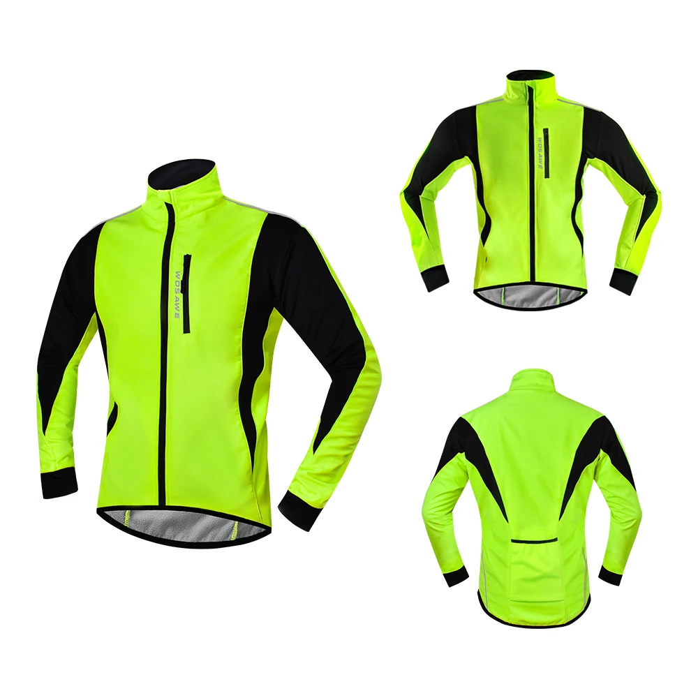 WOSAWE 2020 Зимние флисовые велосипедные куртки водонепроницаемые ветрозащитные