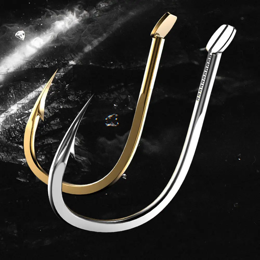 30 шт. рыболовные крючки из высокоуглеродистой стали 7 #-13 # | Спорт и развлечения