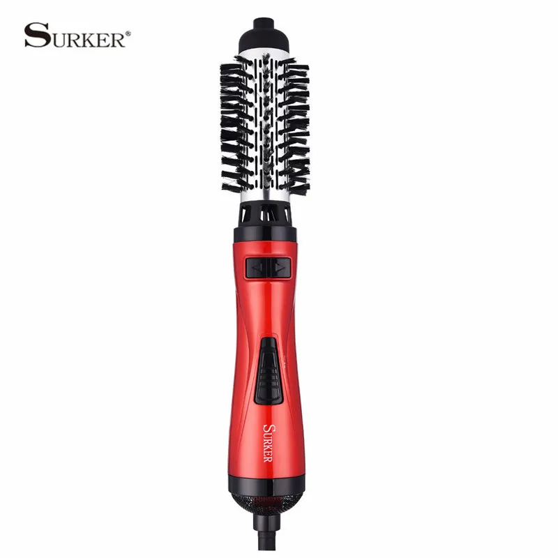 2 в 1 Многофункциональный Электрический Фен- щетка роликовый вращающийся стайлер расческа выпрямление щипцы для завивки волос Инструменты для укладки волос