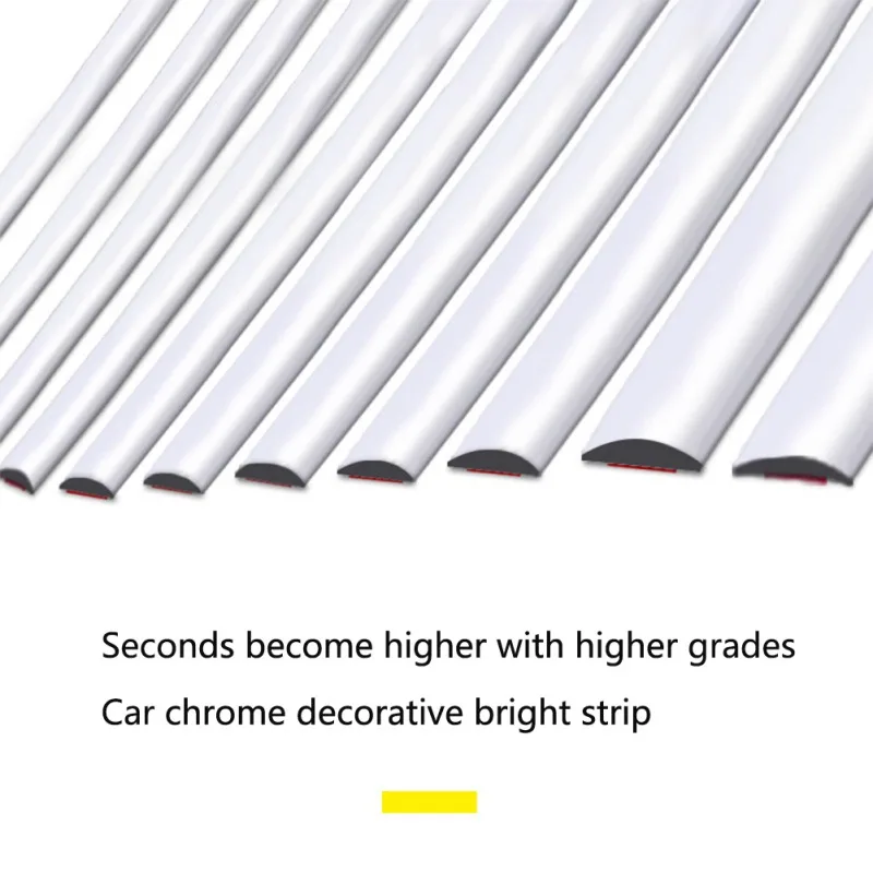 Новая серебряная Декоративная полоса для самостоятельного формования