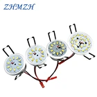 Светодиодный точечный светильник 220 В 110 В, встроенный светильник в алюминиевом корпусе, 3 Вт, 5 Вт, круглая панесветильник лампа 5730SMD, встраиваемая лампа, лампочка-кукуруза