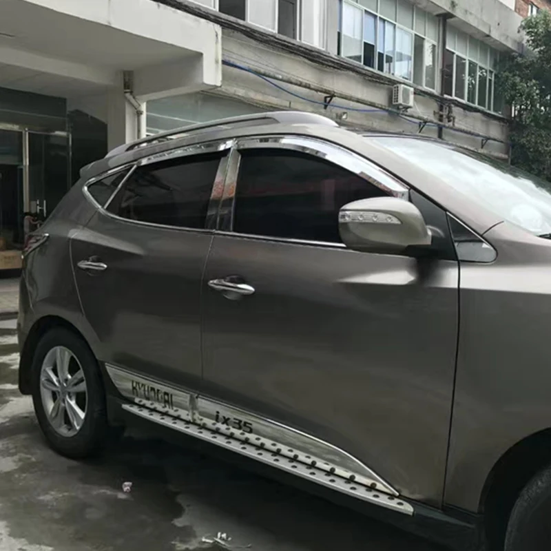 Применение для Hyundai IX35 оконный козырек 2009-2017 год покрытие сторона солнца защита