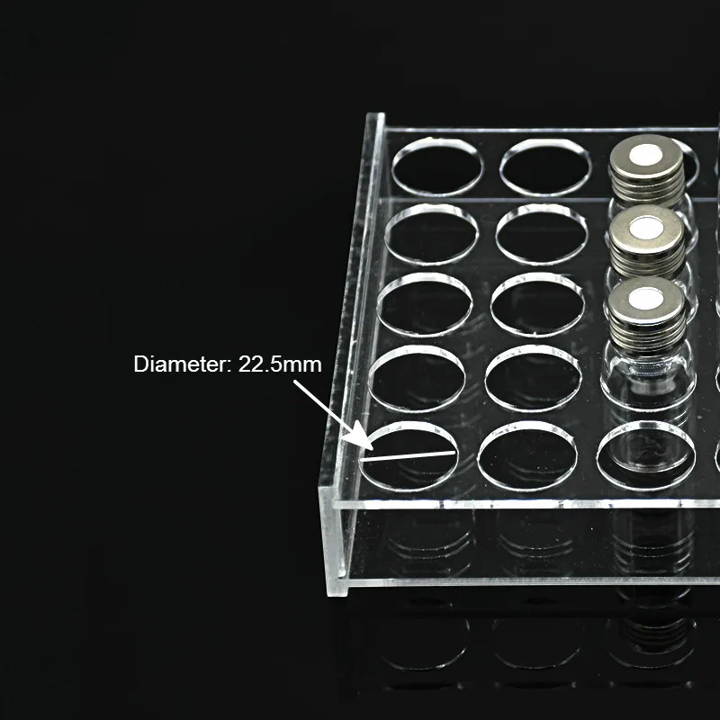 Стойка из оргстекла для телефона 10 мл стойка 30 флаконов подставка аналитических
