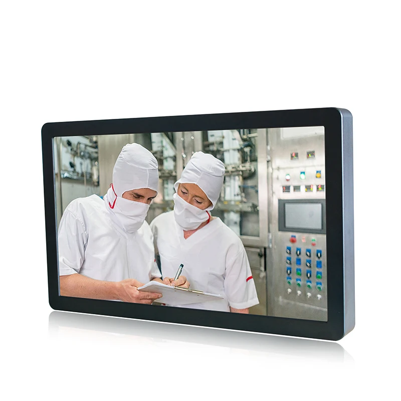 

21.5"industrial pc waterproof IP68/IP69K 1920x1080 touch screen J1900 all in one computer LAN/USB/RS232 for Windows7/8/10