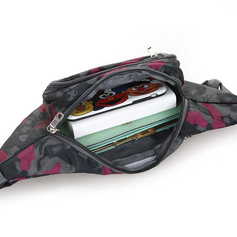 Камуфляжные бананки YoReAi забавные сумки для альпинизма мужские на молнии уличная