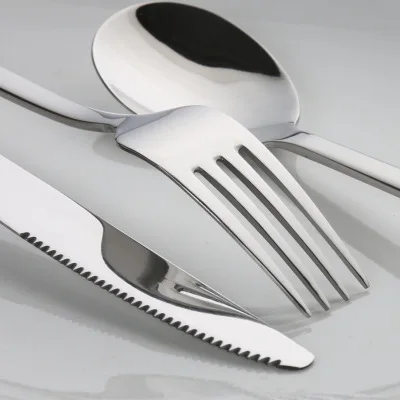 Набор западных столовых приборов из нержавеющей стали 304 столовые приборы для