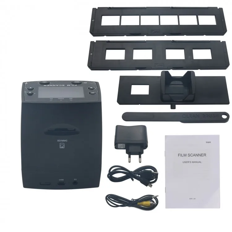 

USB Digital Color Monochrome Photo Copier 35mm/135mm EC717 5MP Negative Film Slide Scanner