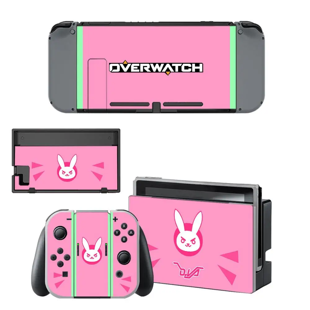 Виниловая накладка на переключатель для nintendo Switch Overwatch консоли switch Joy-Con Dock |