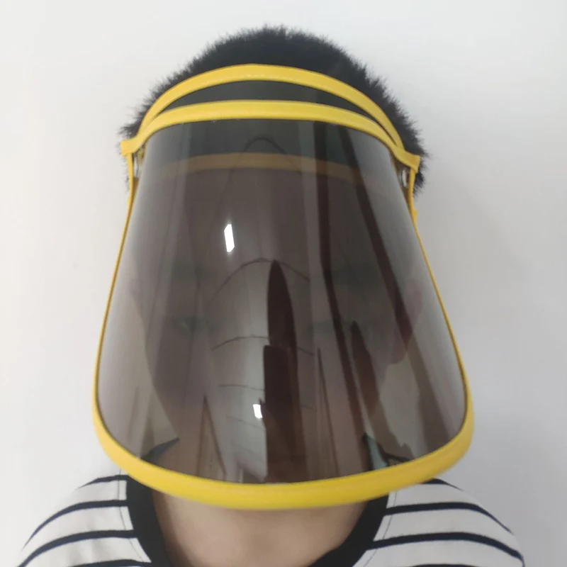 3D прозрачная мультяшная защитная маска на все лицо уличная для детей мальчиков и