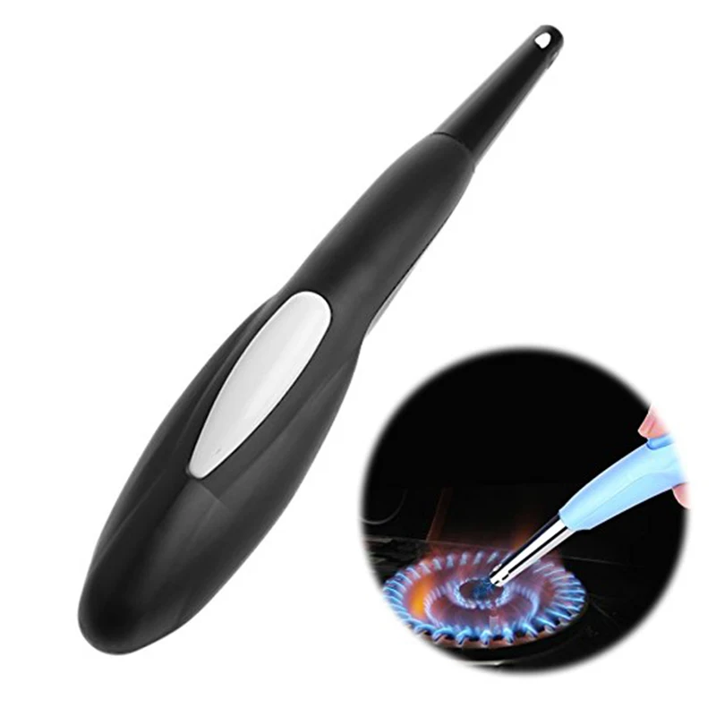 1 шт. Зажигалка для газовой плиты Регулируемый барбекю зажигалка атласная ручка