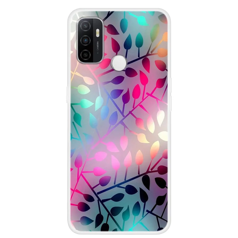 Чехол A53 2020 A53S мягкий силиконовый чехол на заднюю панель для OPPO Oppo a 53 S