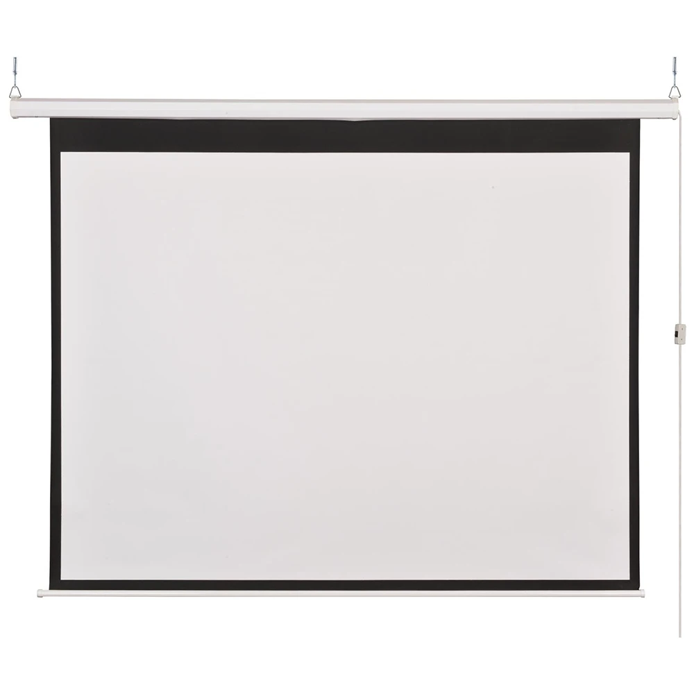 

Электрический проекционный экран 3D 4K HD 100 дюймов 16:9 серый Стекловолоконный проектор для домашнего кинотеатра HD Электрический проекционный ...