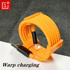 Оригинальный кабель зарядного устройства Oneplus Warp Mclaren 4 A, быстрая зарядка из нейлона, кабель usb type-c для oneplus 3 3t 5 5t 6 6t 7 7 t 7 pro