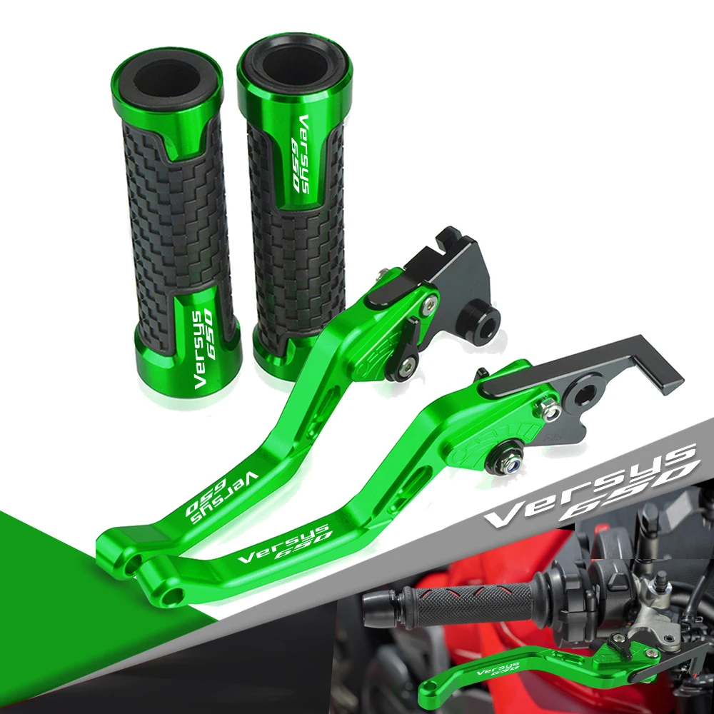 

Motorcycle Brake Clutch Lever Handle Grips handle bar brakes Accessories For KAWASAKI VERSYS650 2006 2007 2008 VERSYS 650 650cc