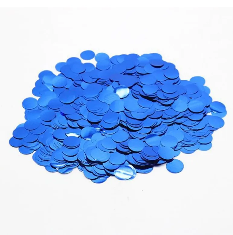Confetti blue 10g 1 пакет 100 шт радужные цветные натуральные перья прозрачные bobo конфетти для воздушного шара аксессуары детские праздничные вечерние аранжировки - Цвет: Confetti blue 10g