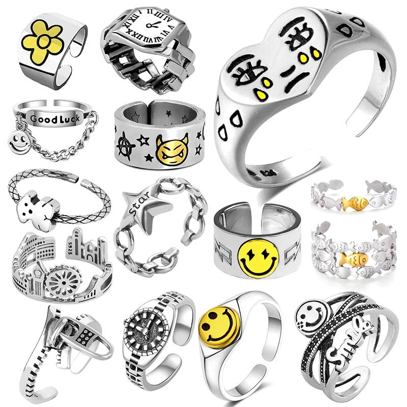 Кольцо для женщин и девушек очаровательное модное мужское ювелирное изделие в