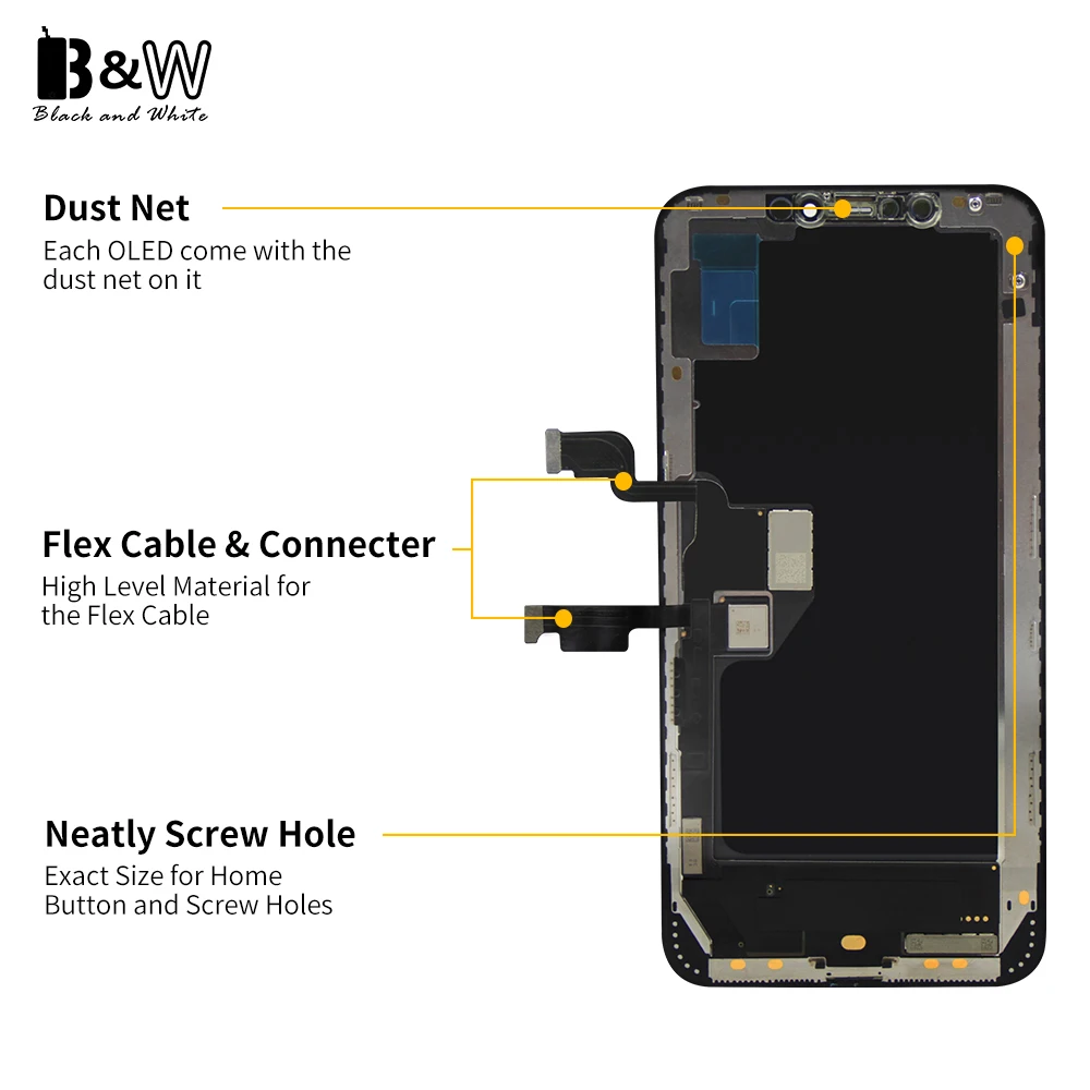 AAA +++ качественный OEM дисплей для iPhone XS MAS OLED 6 5 дюймов Pantalla MAX с отличным 3D сенсорным