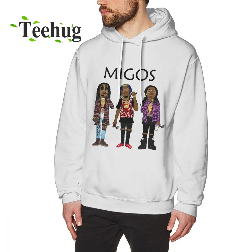 

Хипстерская Толстовка Migos 2018, новые повседневные толстовки на заказ для мужчин
