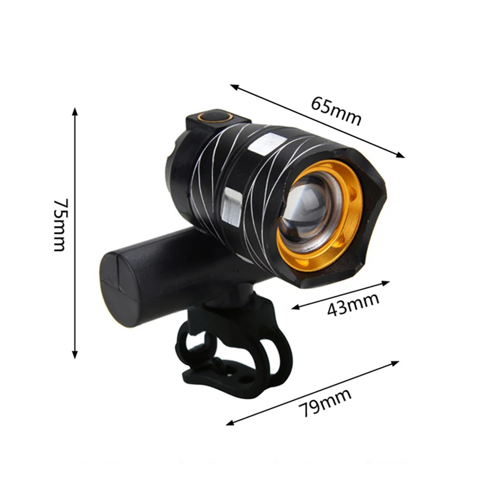 USB Rechargeable LED Mountain Bike Taillight Warning Bicycle Rear Light Night Riding Headlight and 918 Set | Спорт и развлечения
