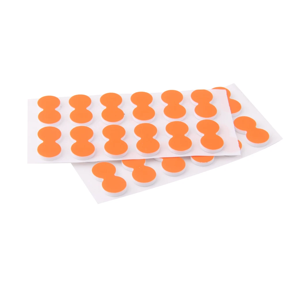 

24Pcs Foam Pinch On Strike Indicator Fly Fishing For Fishermen Orange