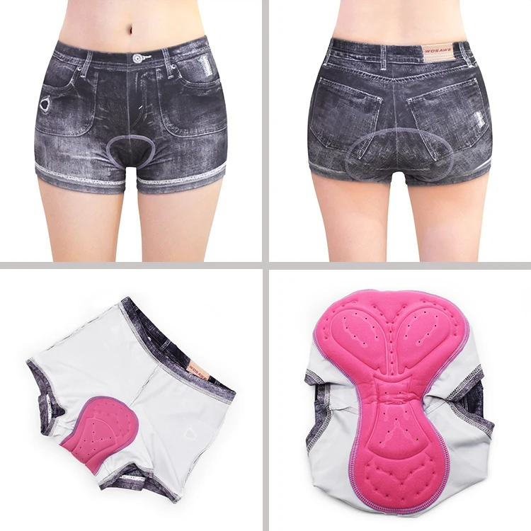 Женские велосипедные шорты WOSAWE велосипедное нижнее белье компрессионные