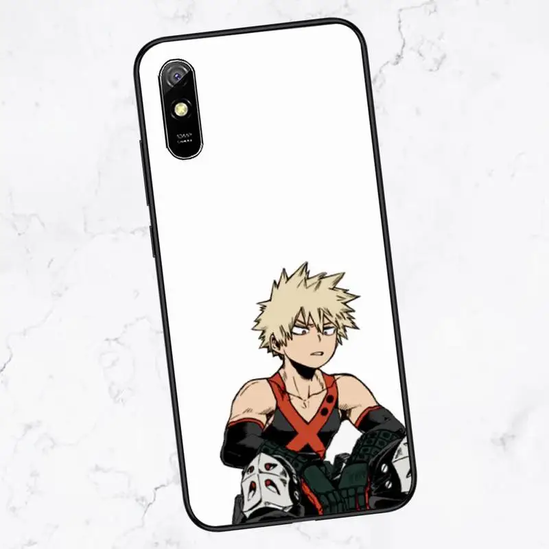 

Anime My Hero Academia Phone Case For Xiaomi Redmi Note 4 4x 5 6 7 8 pro S2 PLUS 6A PRO