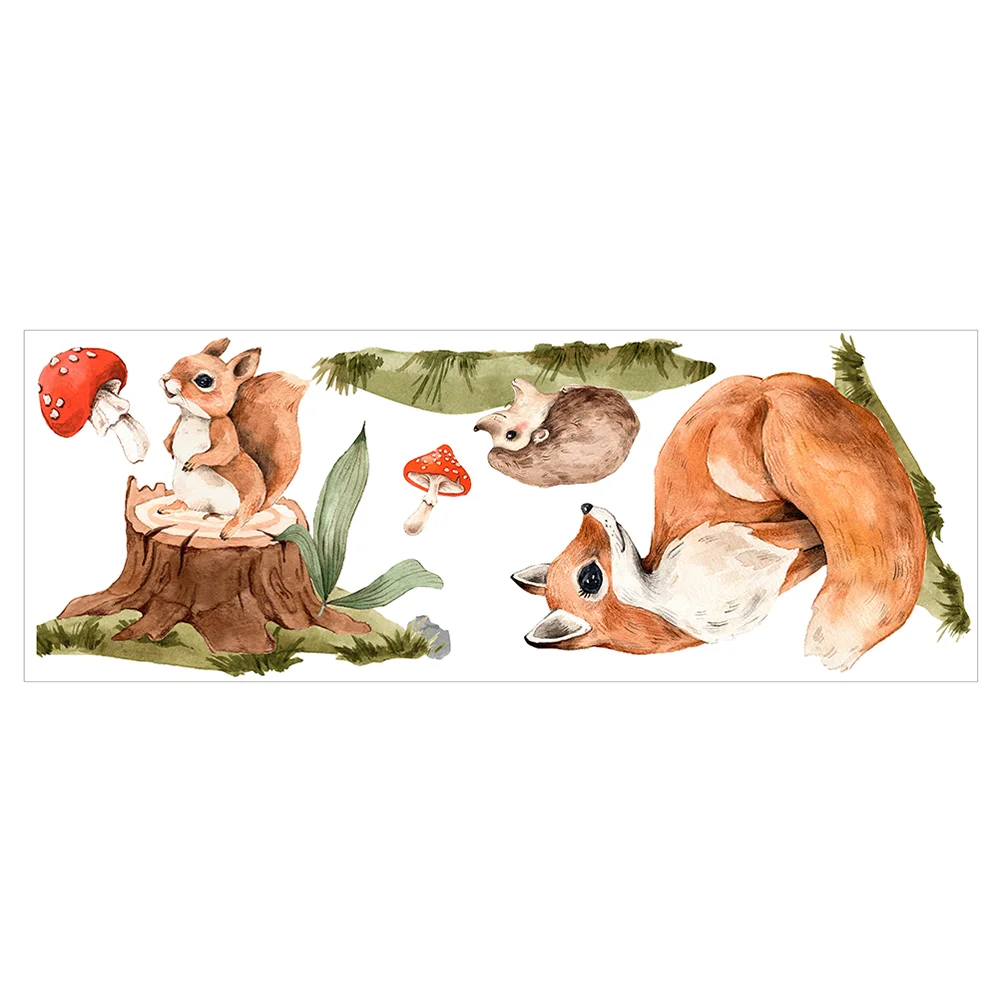 

1 Набор, декоративные наклейки на стену в форме белки