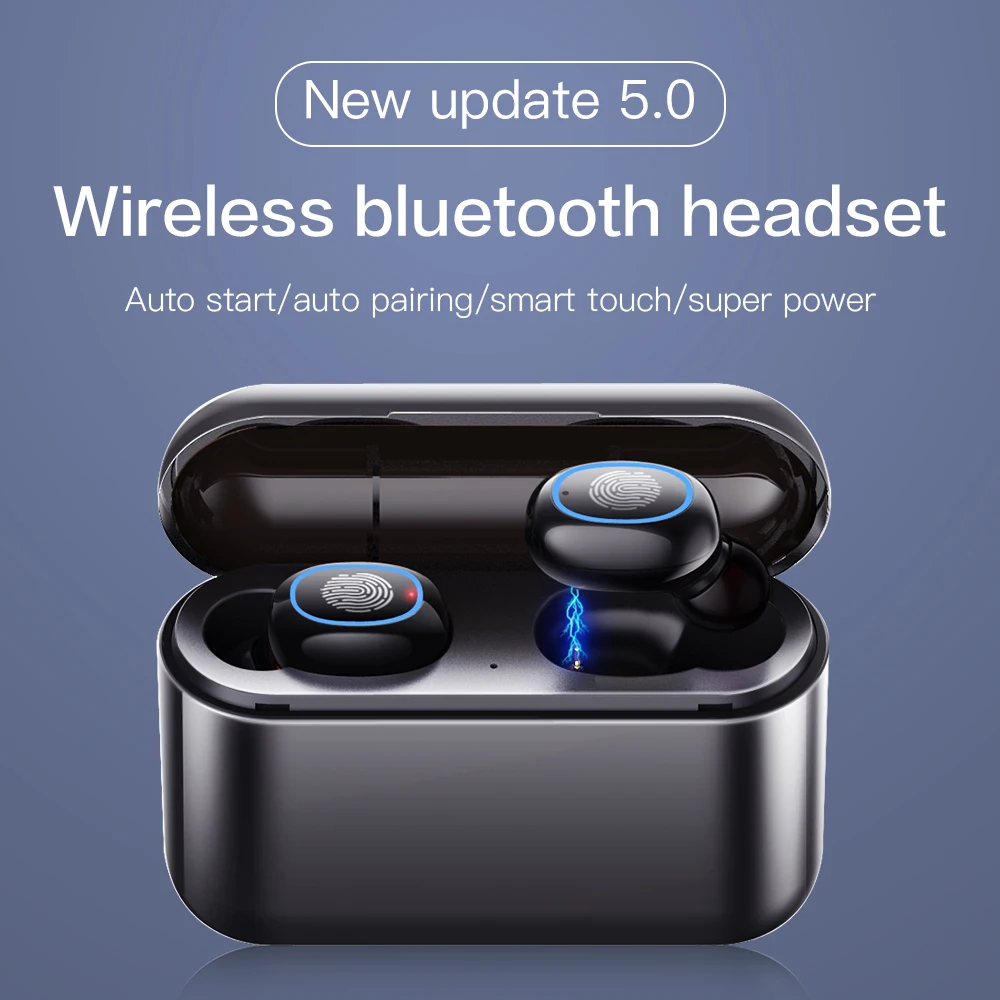 A1 A2 TWS Bluetooth-наушники Настоящие беспроводные наушники Handfree-наушники 5 0 Музыка