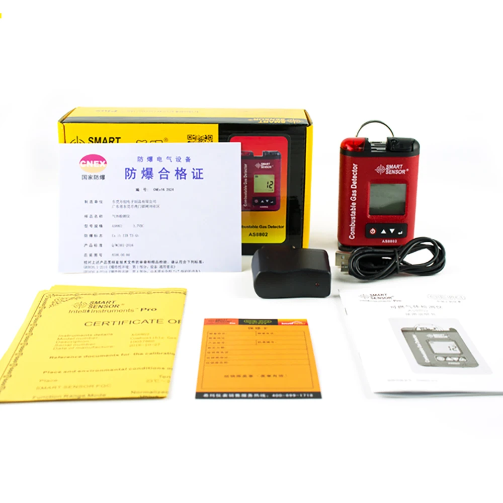 Автомобильный детектор утечки горючих газов природного газа сигнализация