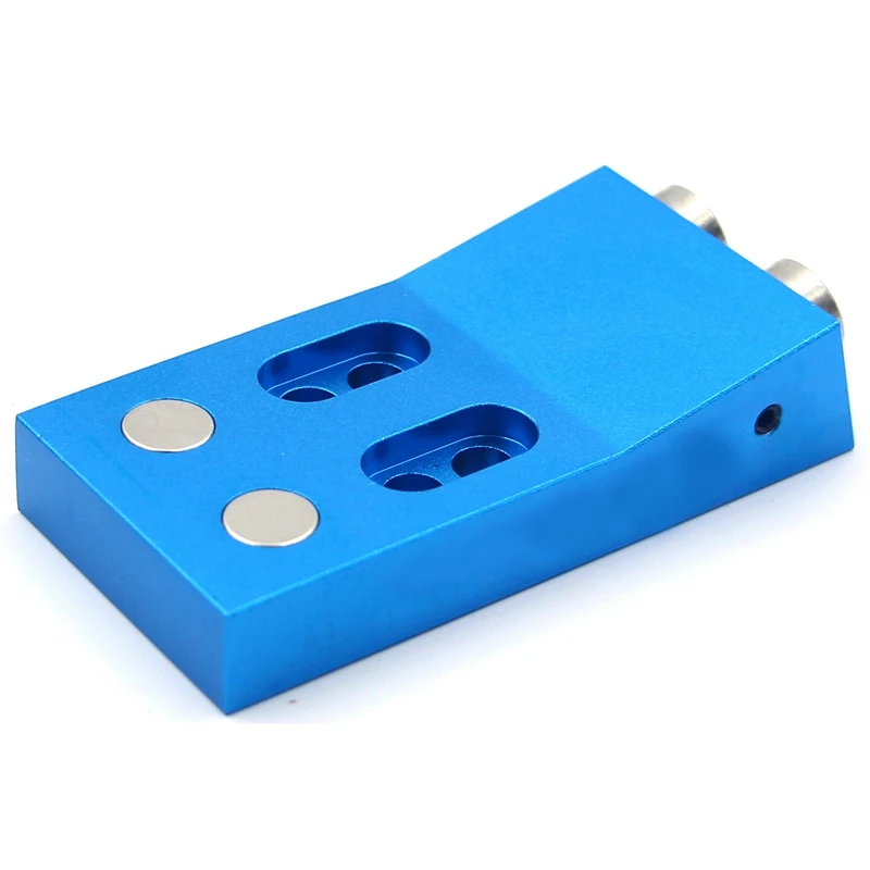 

1Set Woodworking Double Hole Punch Positioner Woodworking Oblique Hole Positioner Drilling Positioner