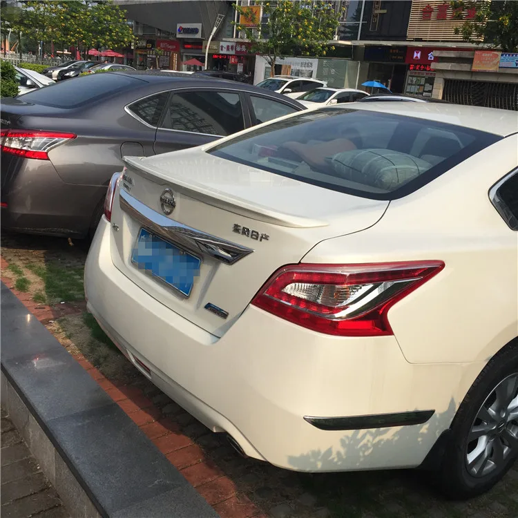 Спойлер Teana для NISSAN 2013-2015 высококачественный Автомобильный задний спойлер из